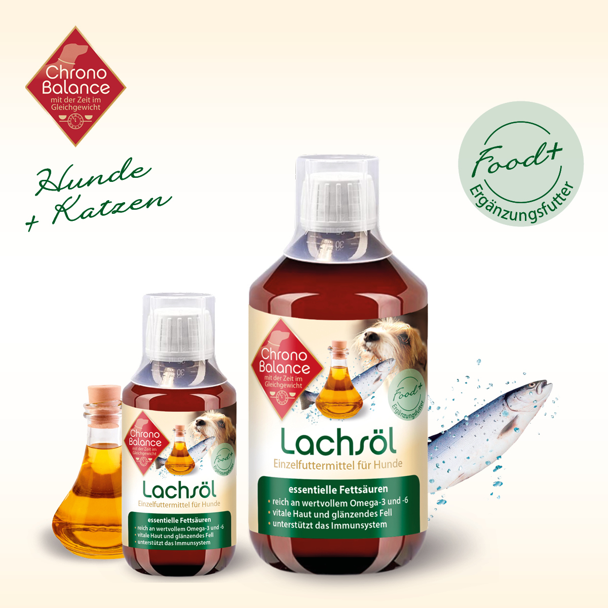 ChronoBalance Ergänzungsfutter & Aufzucht ChronoBalance Lachsöl 100 ml