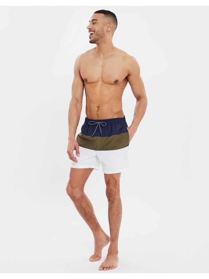 Threadbare Badehose THB Swim Short Tudor in blue günstig kaufen