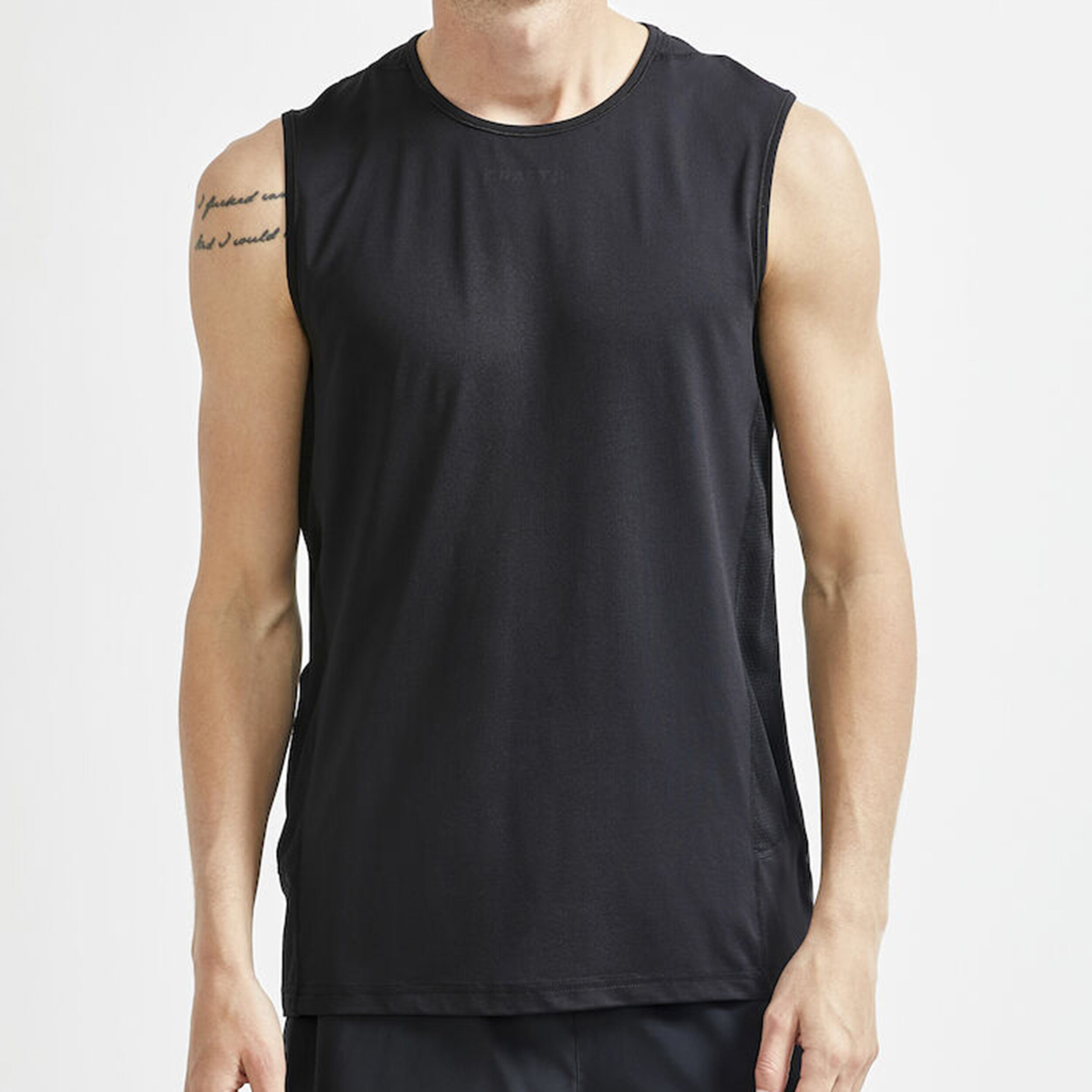 ADV Essenceless Laufshirt Herren - Schwarz