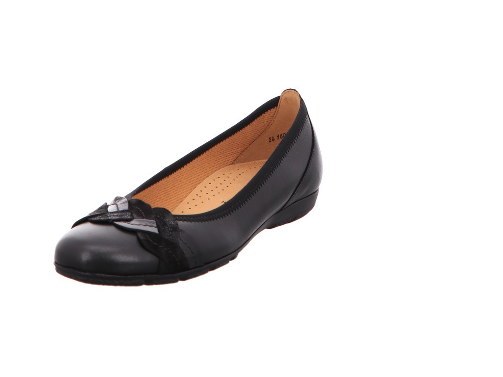 GABOR Ballerinas schwarz Gabor Fashion Sportlicher Ballerina 24.1