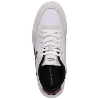 Tommy Hilfiger Elevated Cupsole Lth Mix in weiß