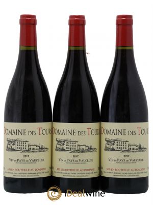 IGP Vaucluse (Vin de Pays de Vaucluse) Domaine des Tours Emmanuel Reynaud  2017 - Lot de 3 Bouteilles