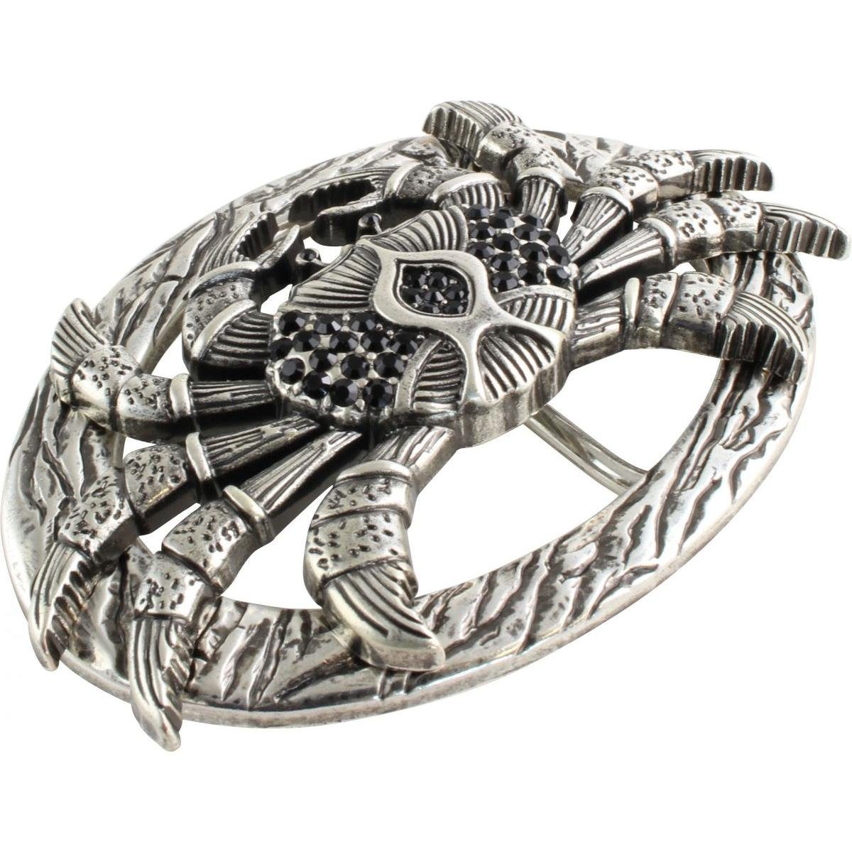 BELTINGER Gürtelschnalle Krabbe 4,0 cm - Buckle Wechselschließe Gürtelschließe 40mm - Gürtel bi