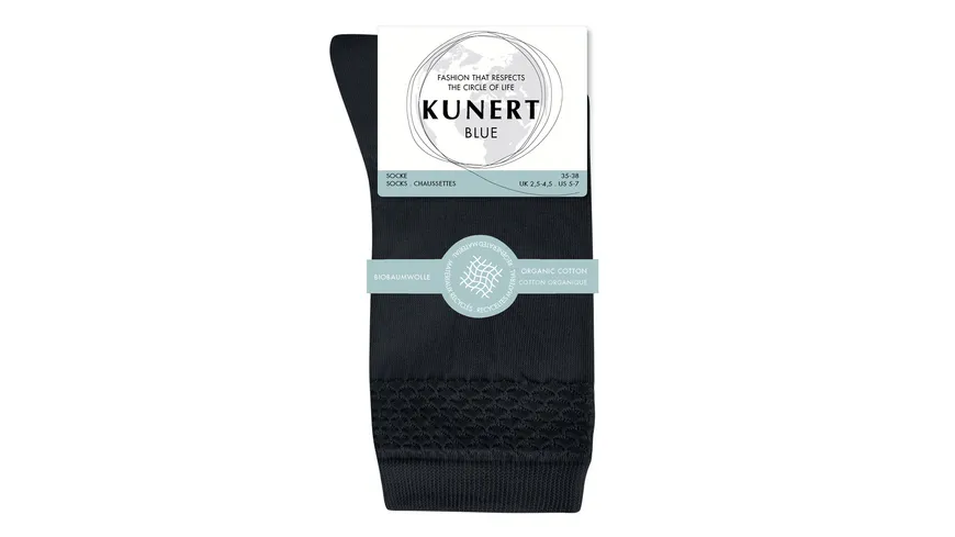 KUNERT Damen Socken aus nachhaltigen Materialien Lichtgrau