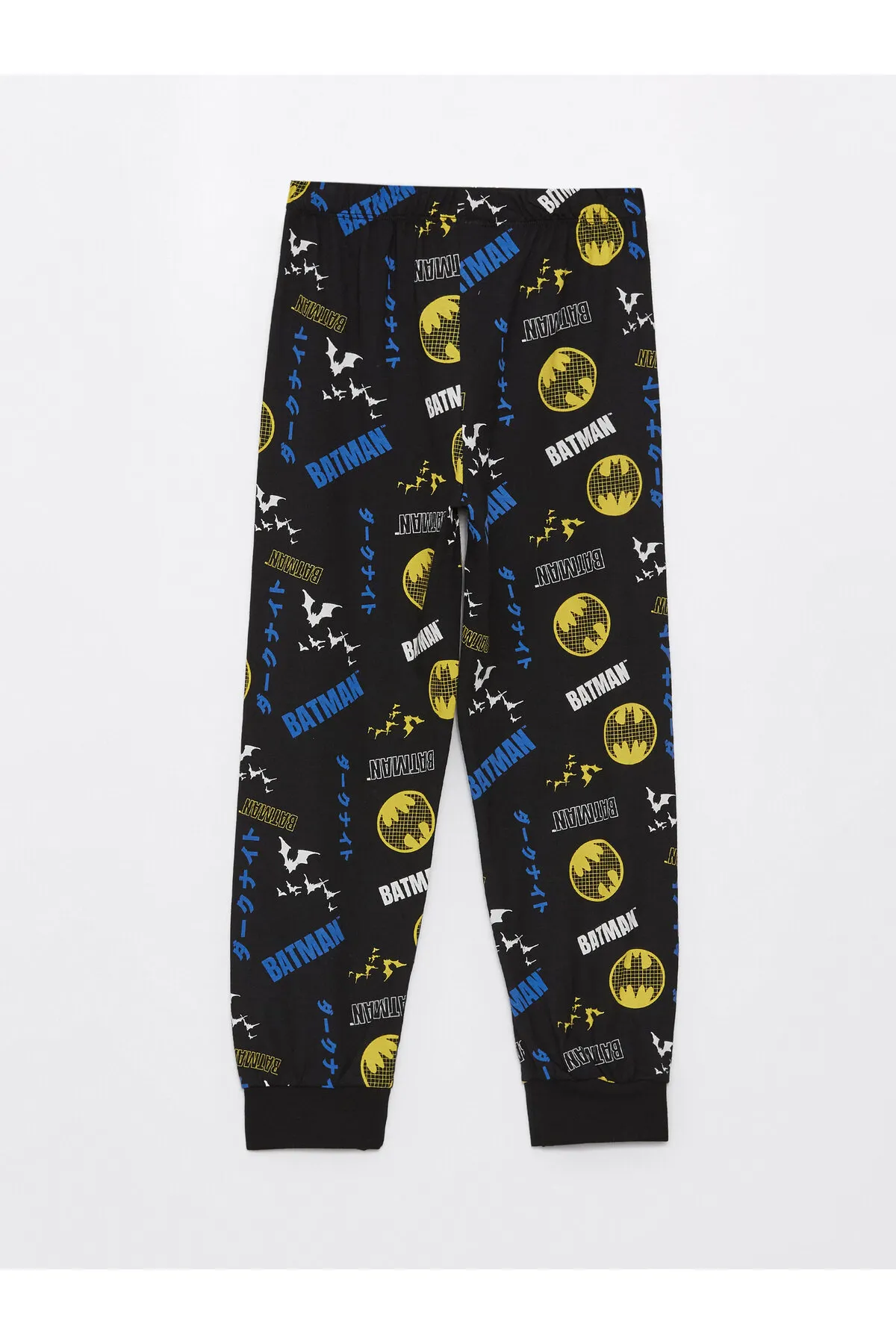 LC Waikiki  Jungen-Pyjama-Set mit Rundhalsausschnitt und Batman-Aufdruck, langärmlig