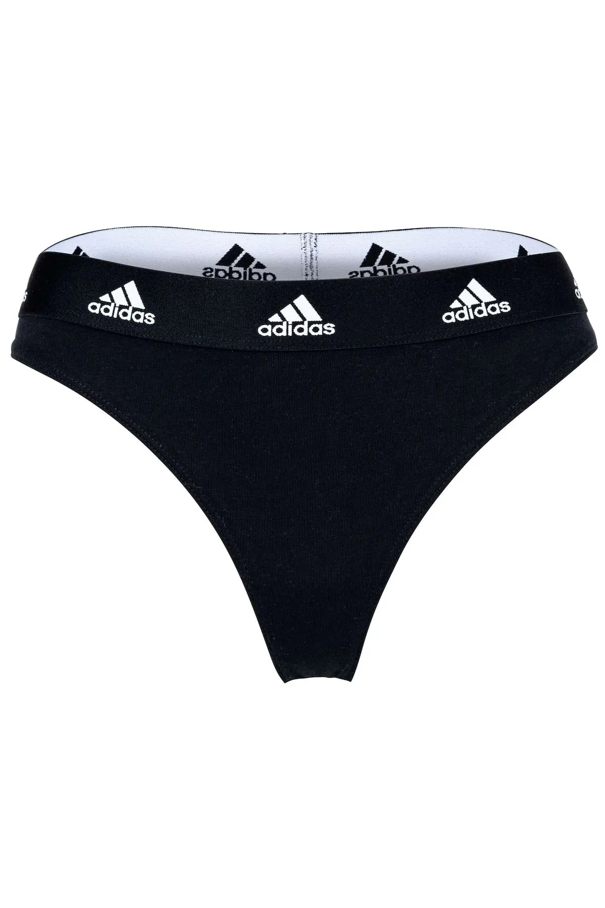 adidas  Damen Strings, 3er Pack - Thong 3PK, Unterwäsche, Cotton Stretch, Logo, uni