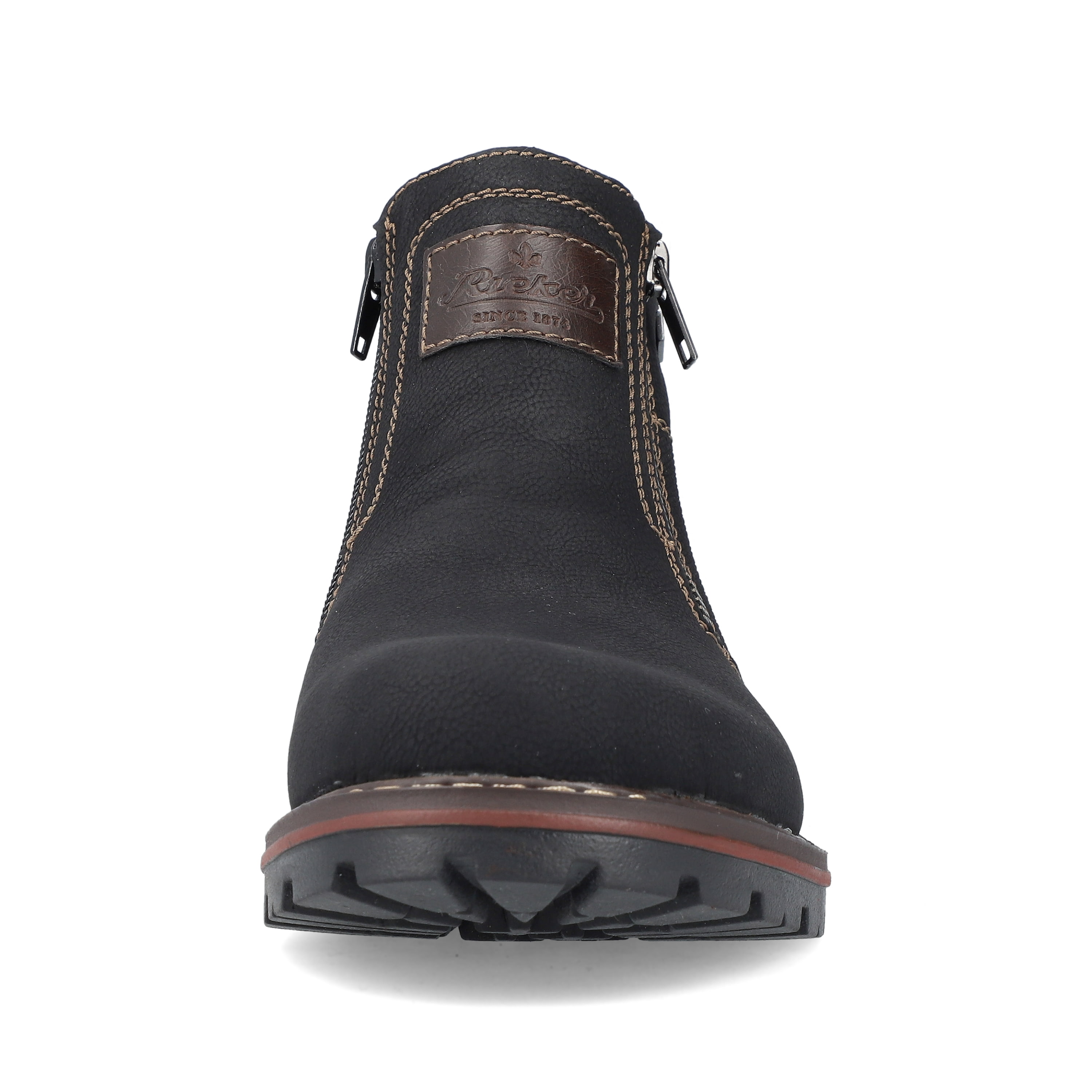 Rieker Herren Kurzstiefel graphitschwarz