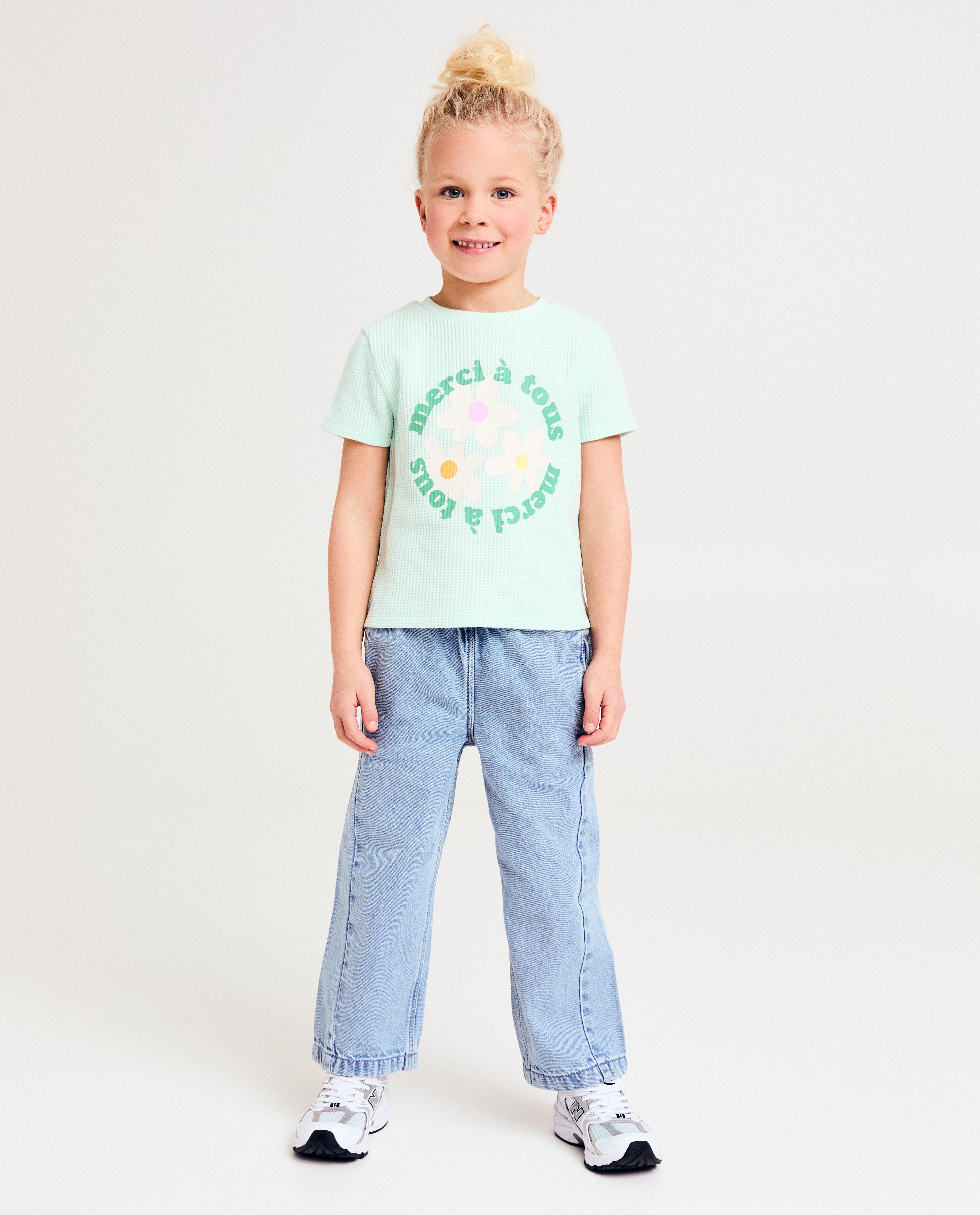 Tricou Samson cu model waffle verde deschis
