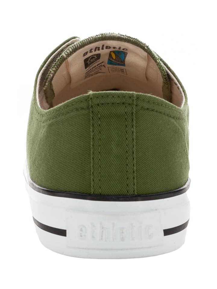 ethletic Sneaker Fair Trainer White Cap Lo Cut in camping green just white günstig kaufen