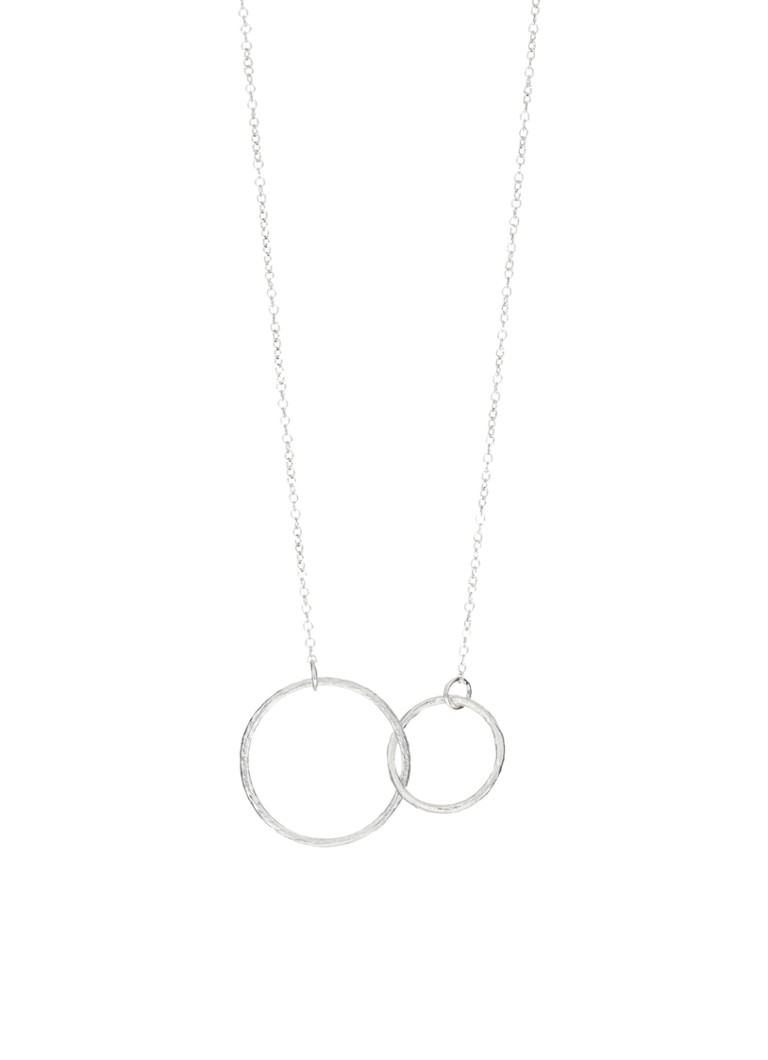Pernille Corydon Double Plain silver necklace