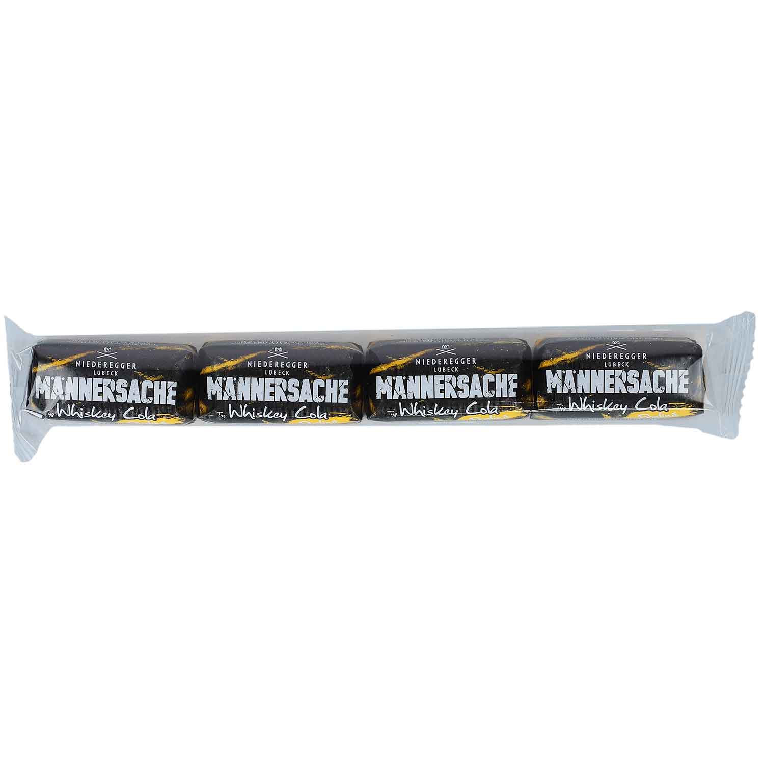 Niederegger Männersache Typ Whiskey Cola 4x12,5g