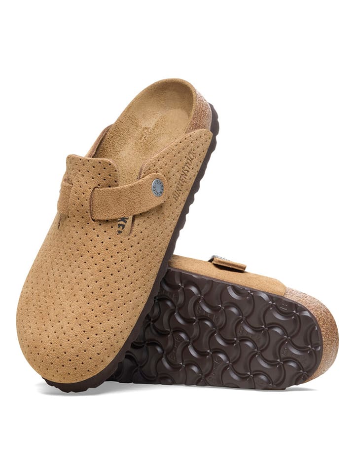 Birkenstock Leder-Clogs 