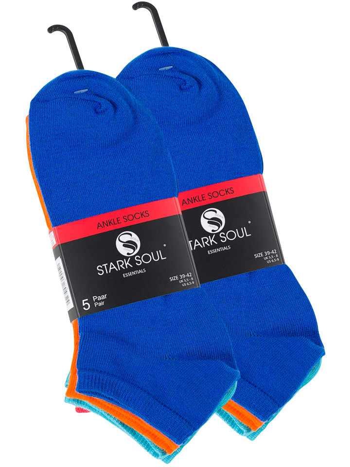 Stark Soul® Essentials Sneaker-Socken 10 Paar in Fun Colors günstig kaufen