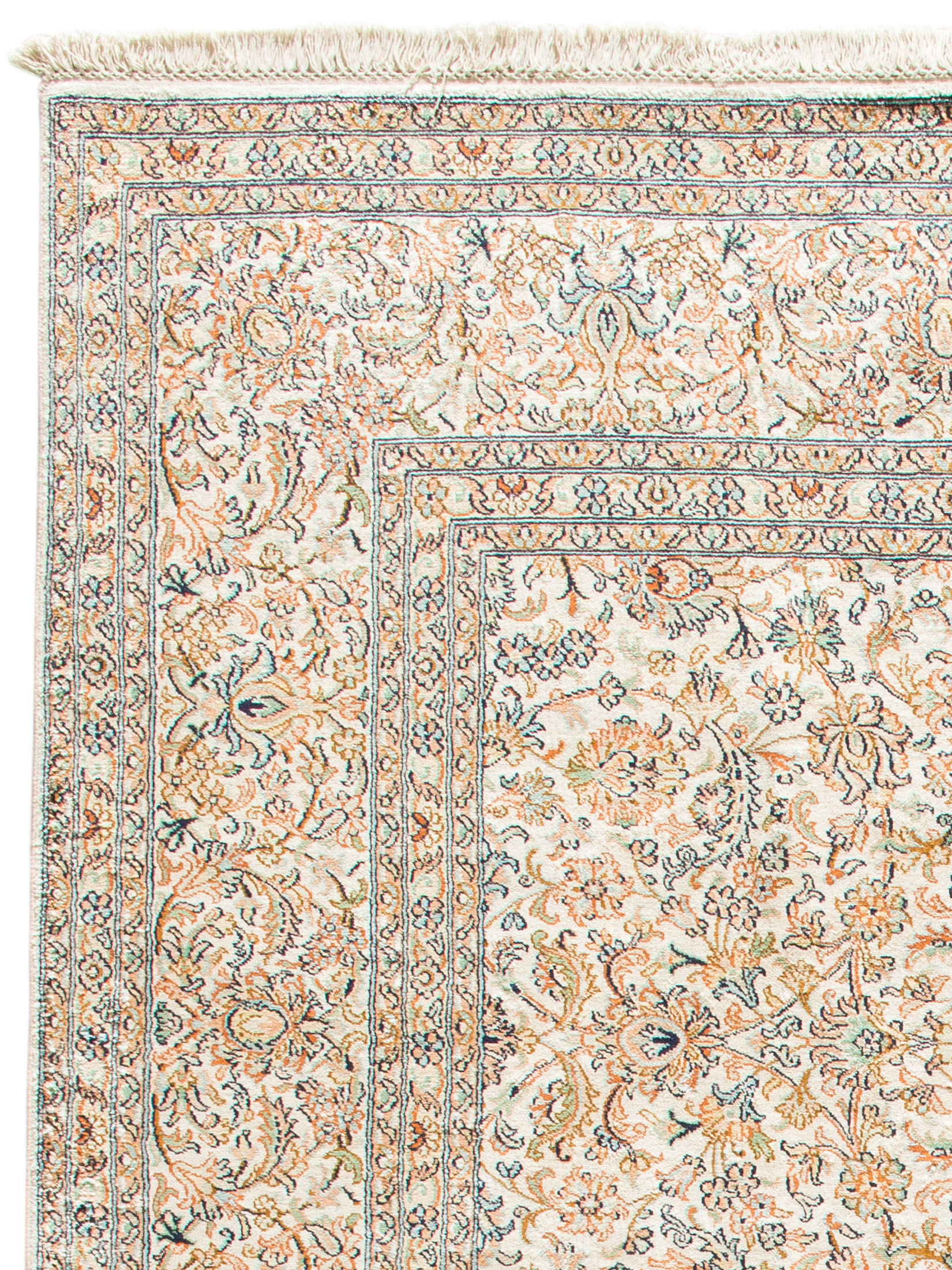 Kaschmir Seide 16/16 ca. 244 x 303 cm, Unikat / Einzelstück