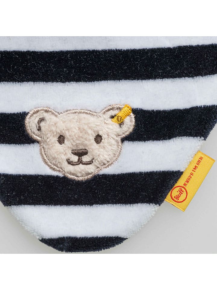 Steiff 3tlg. Outfit in Dunkelblau/ Weiß günstig kaufen