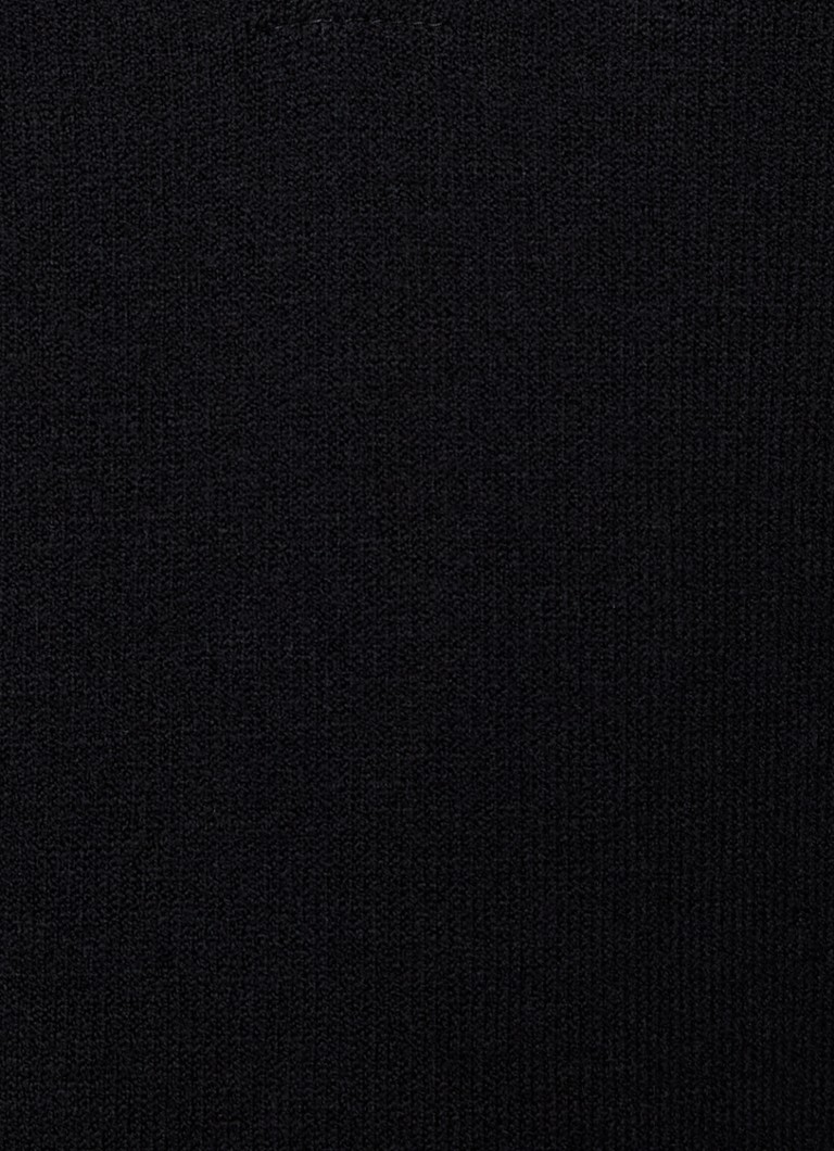 Πουλόβερ Stone Island 521A1 από απαλή πλέξη σε ανάμεικτο χρώμα Razor με φερμουάρ στη μέση και λογότυπο