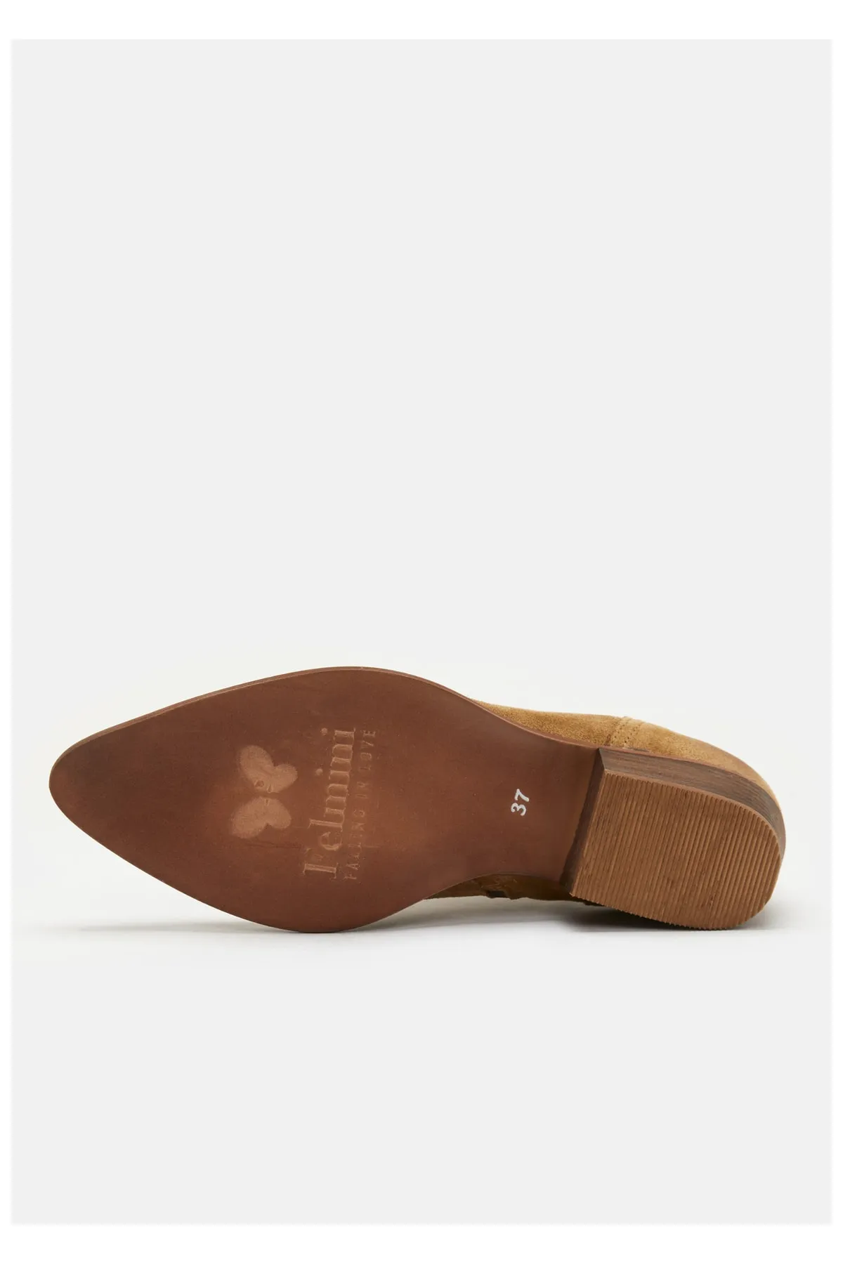 Felmini  Stiefelette - Grau - Blockabsatz
