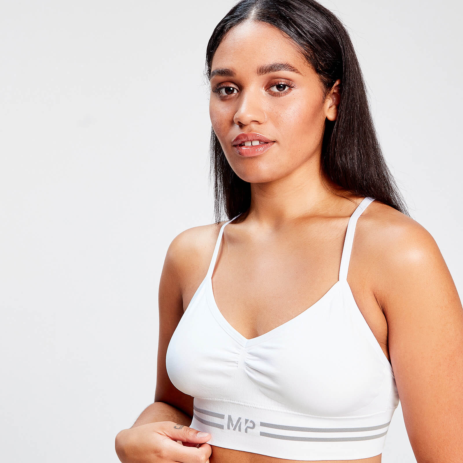 Brassière sans couture MP pour femmes – Blanc
