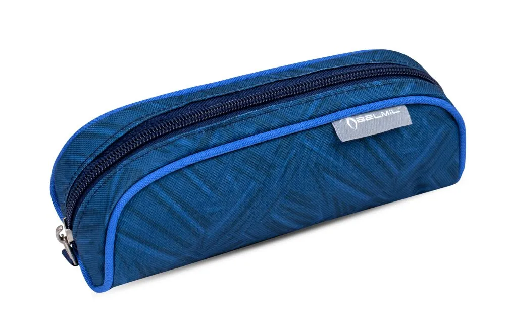 Belmil Motion Schulranzen Set 5-teilig mit 6 Patches - Blue Motion