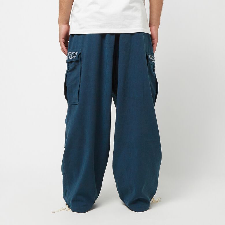 Pleasures Visitor Wide Fit Cargo Pants navy