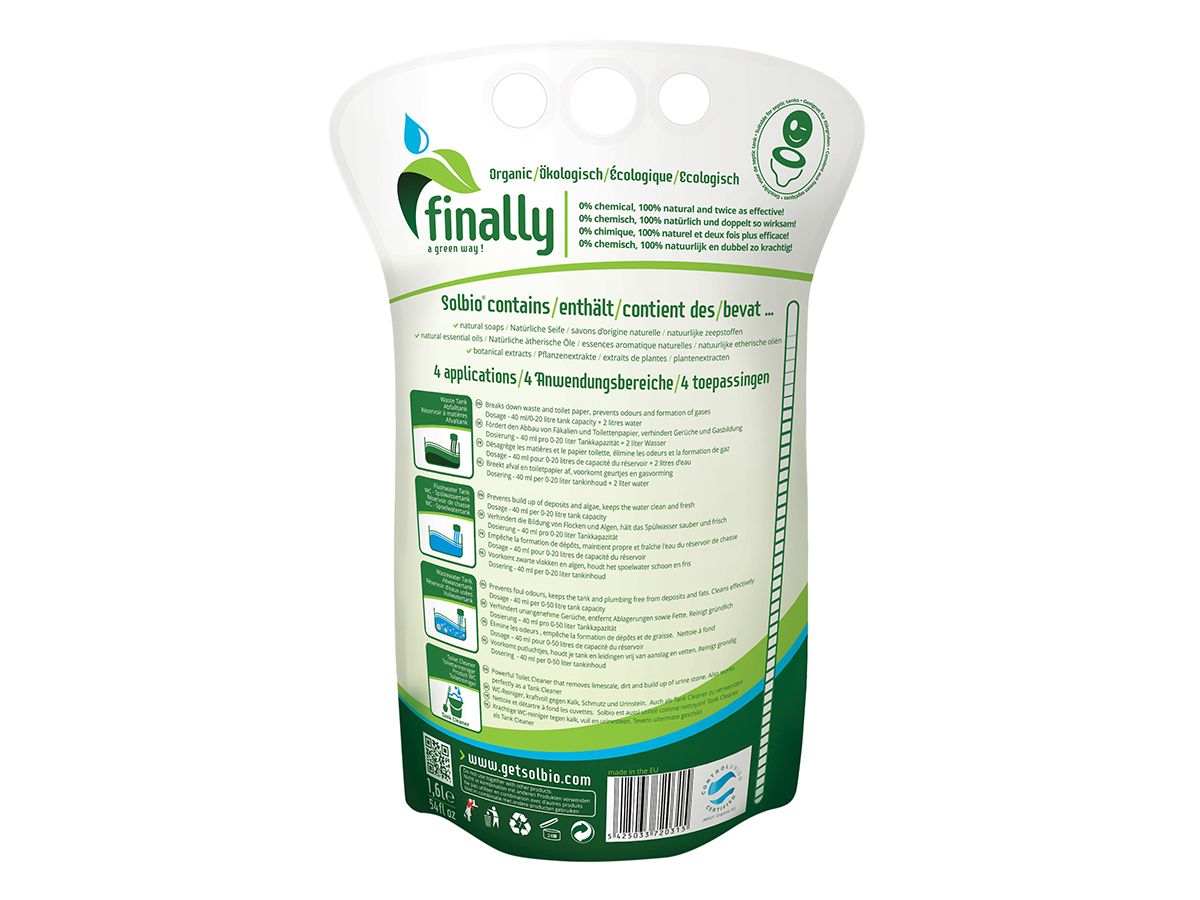Solbio 1,6 Liter Sanitärflüssigkeit