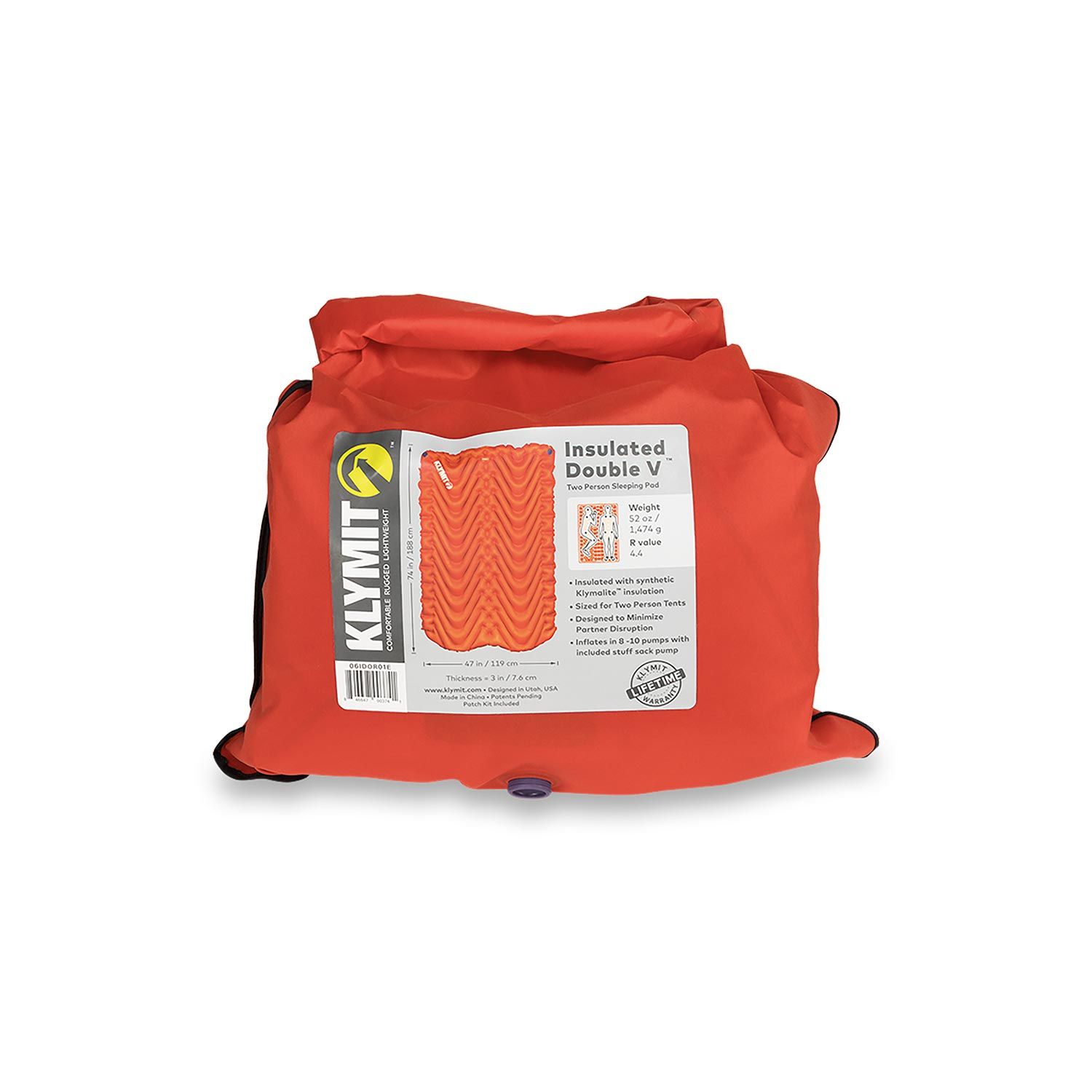 Insulated Double V Isomatte