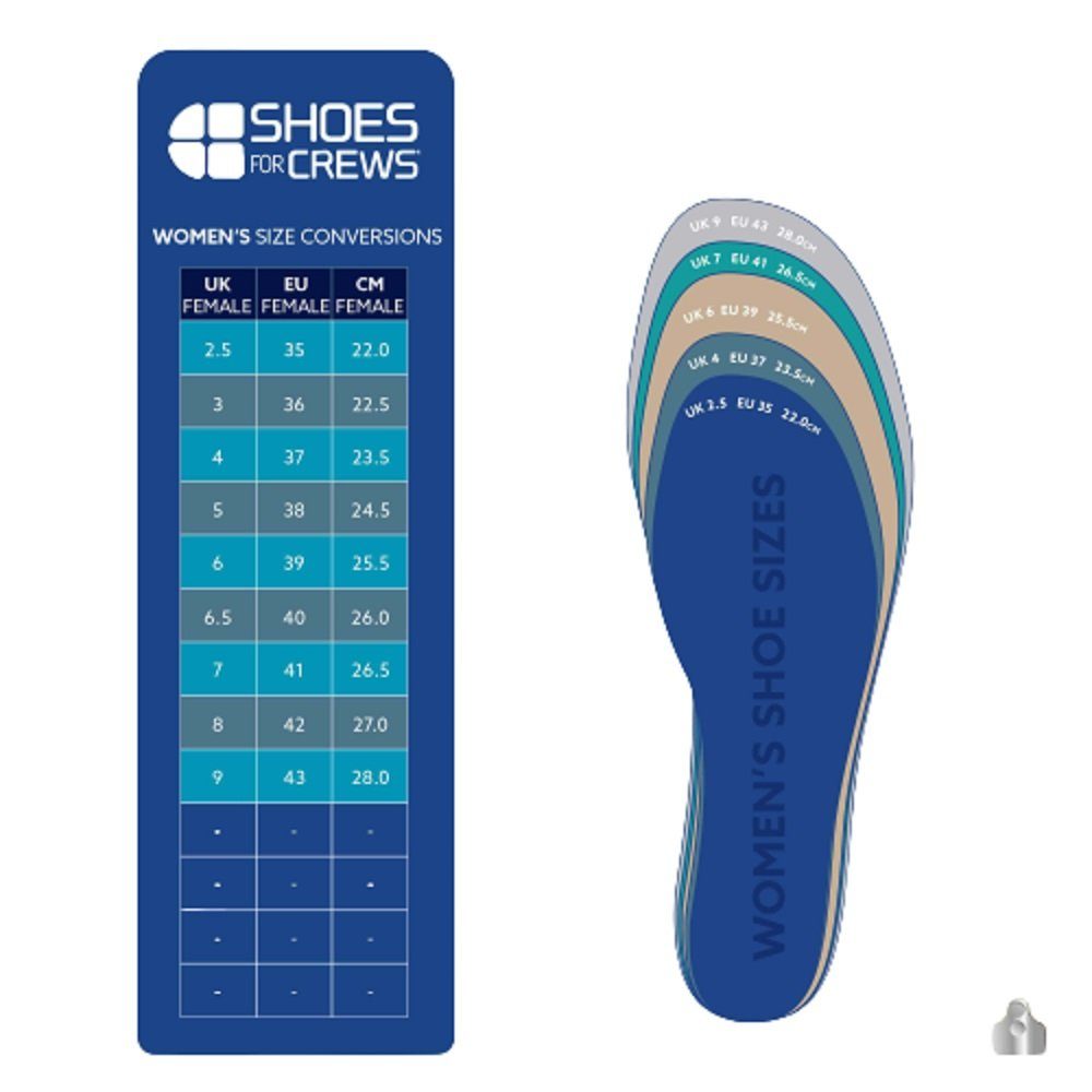 Shoes For Crews CATER ECO II DAMEN schwarz Berufsschuh wasserabweisend, extrem rutschhemmend