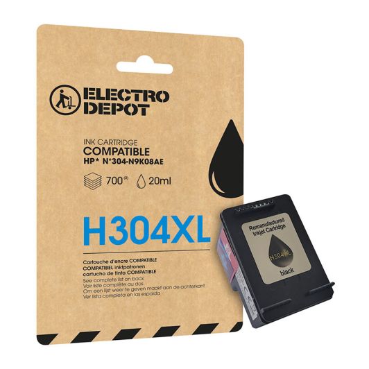 Cartuș de cerneală ELECTRO DÉPÔT negru XL H304
