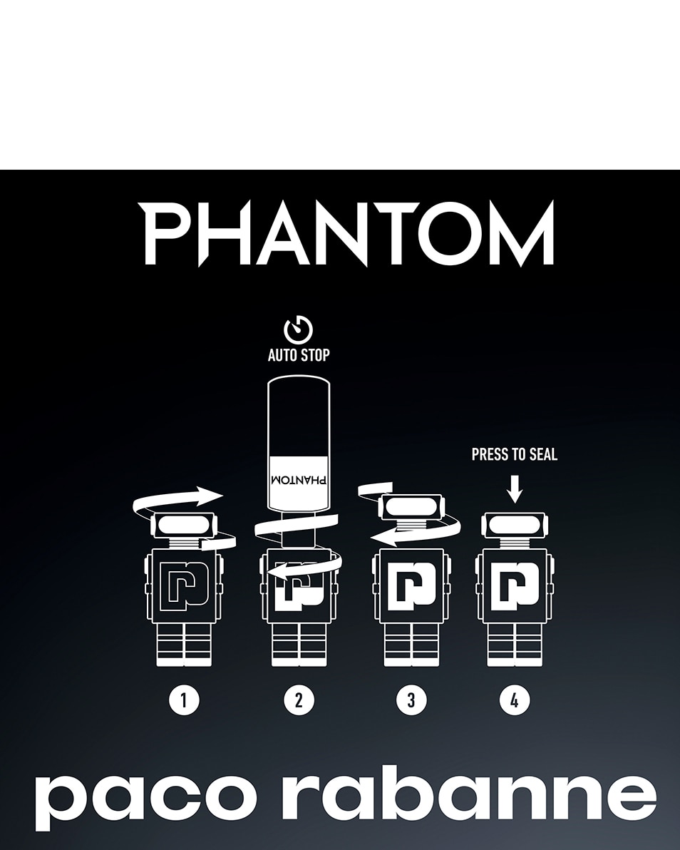 PACO RABANNE phantom   EAU DE TOILETTE