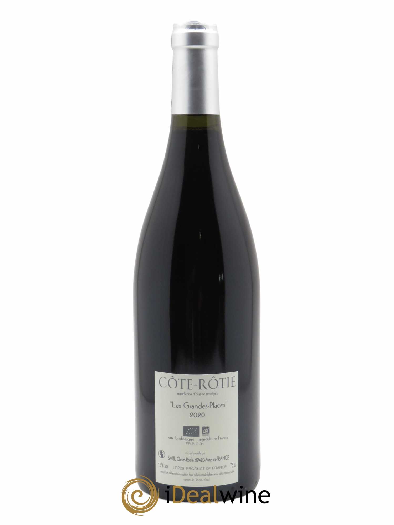Côte-Rôtie Les Grandes Places Clusel Roch  2020 - Lot de 1 Bouteille