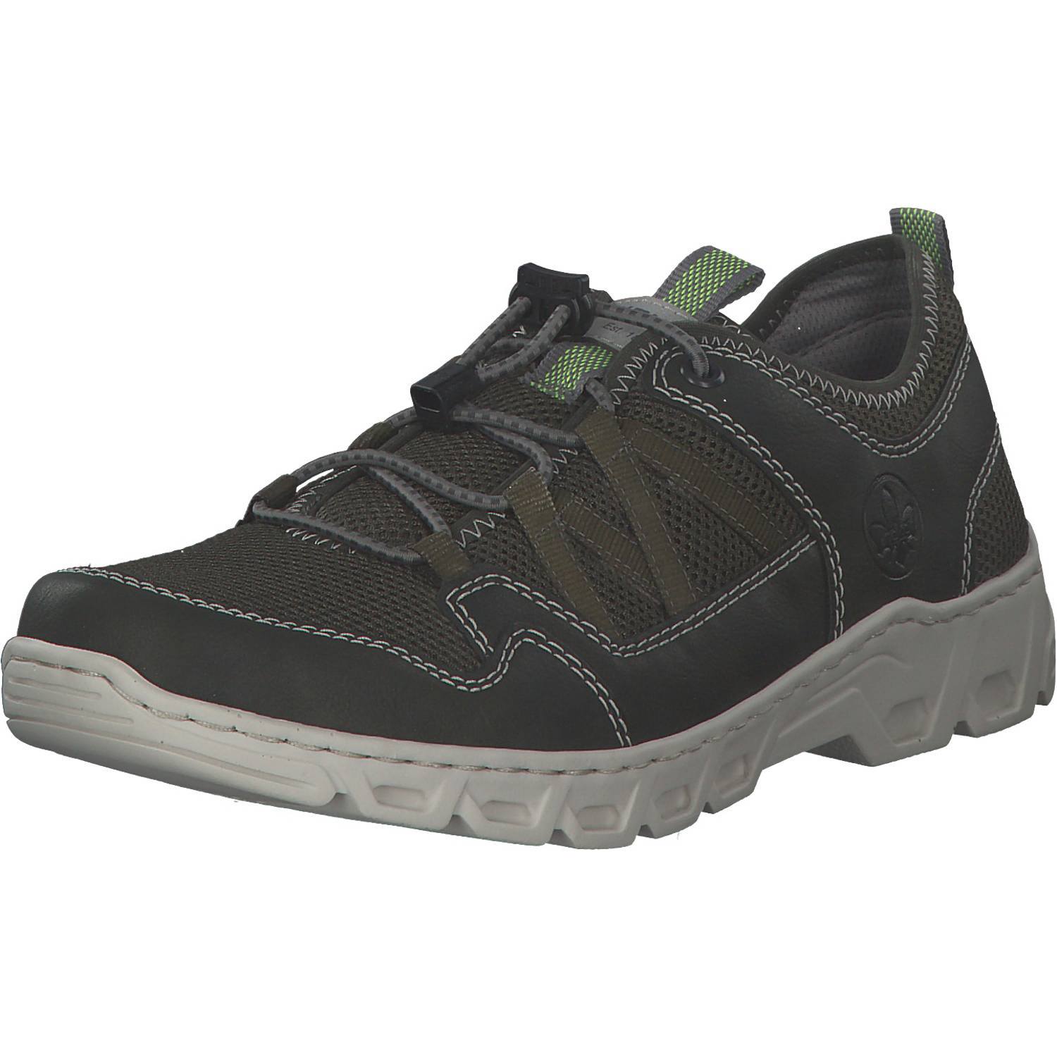 Rieker 14555, Sneakers Low, Herren, Grün