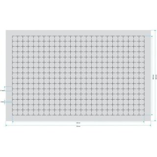Feldherr Double-Size Raster-Schaumstoff 50 mm selbstklebend