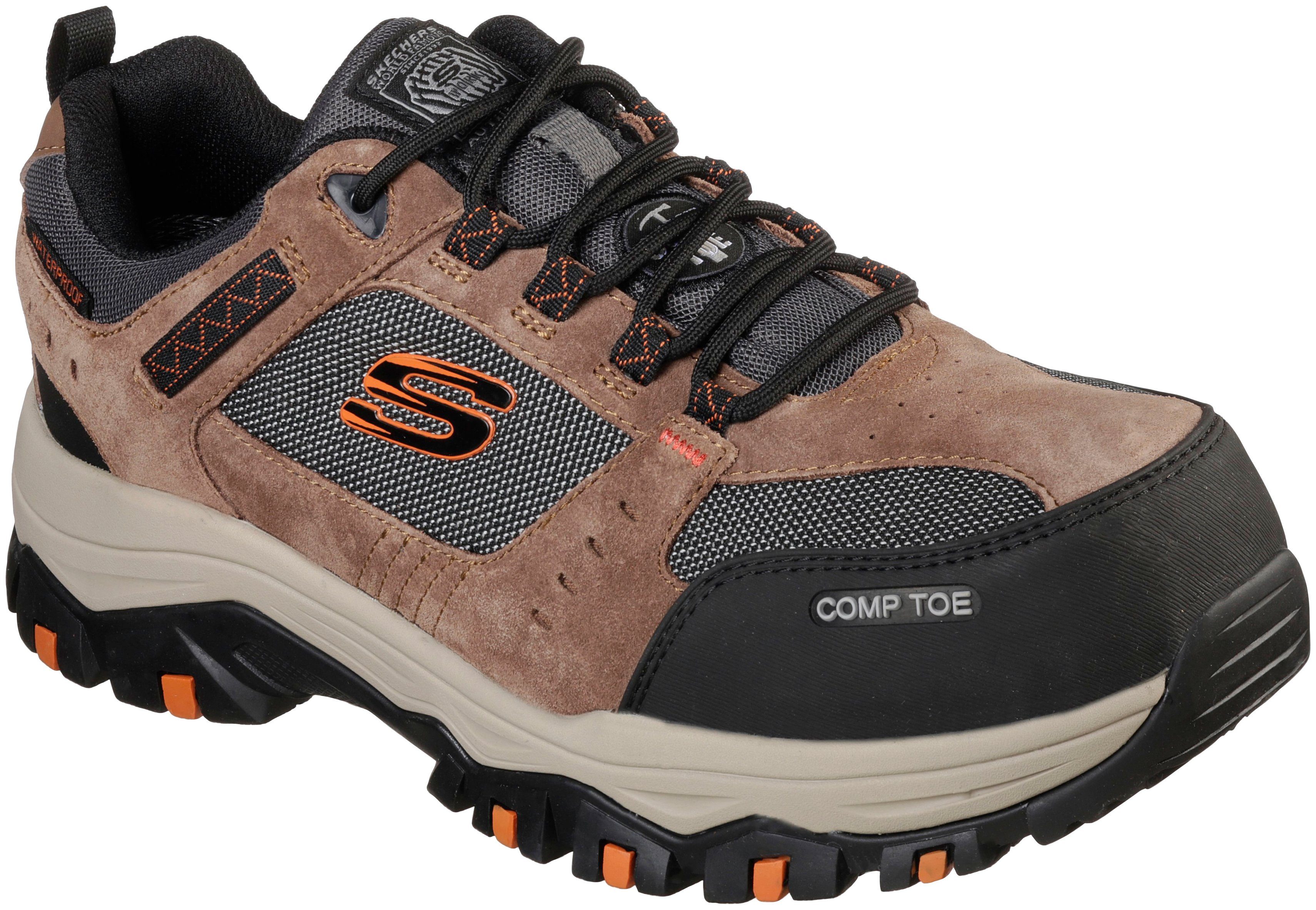 Skechers GREETAH Sicherheitsschuh SB WR SRA, wasserfest und mit Memory Foam Einlegesohle