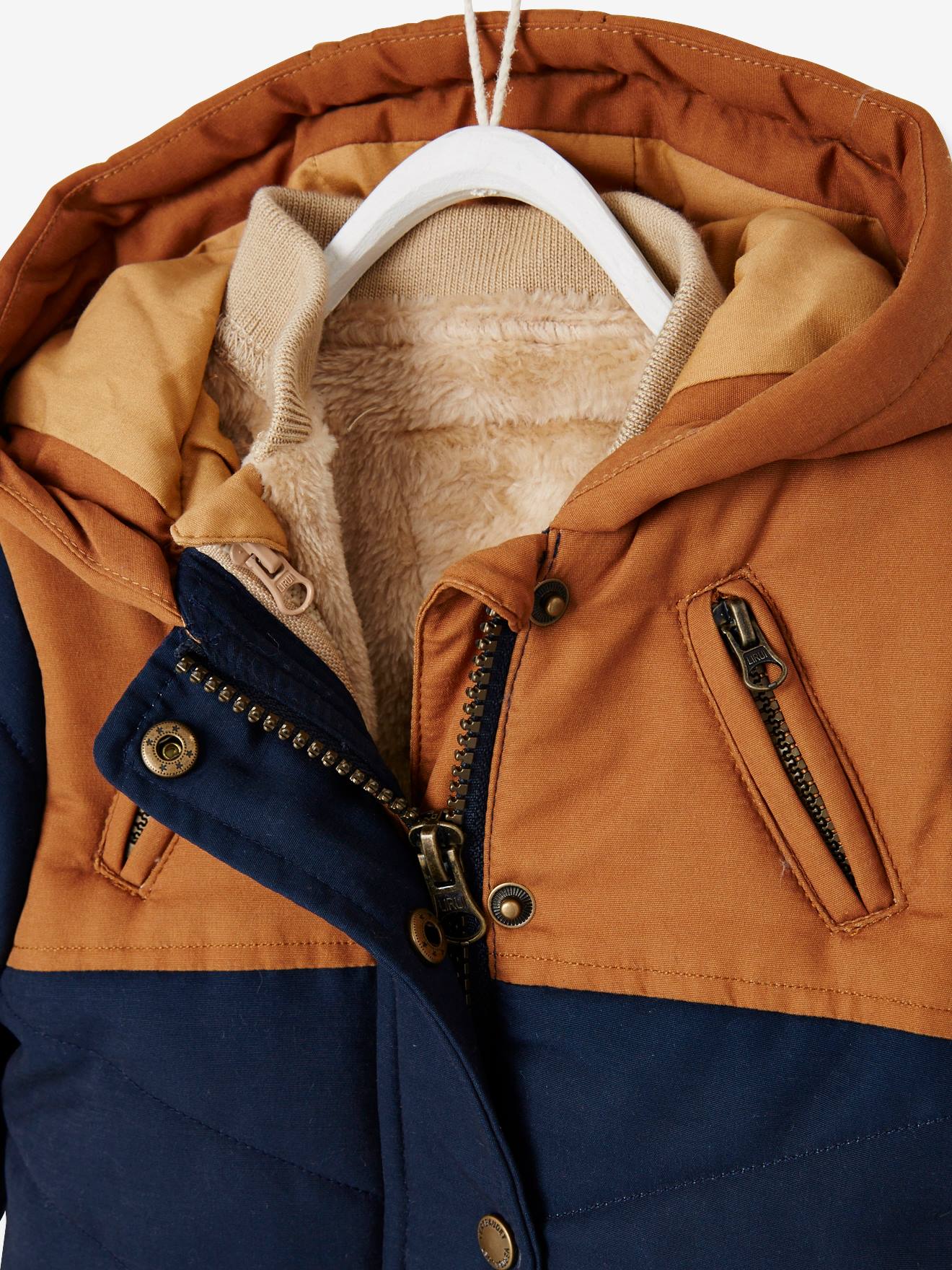 Parka 3 en 1 bébé garçon avec gilet amovible encre