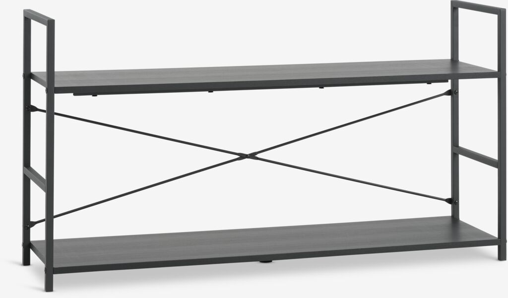 ASTRUP Szafka pod TV ASTRUP 1 półka czarna