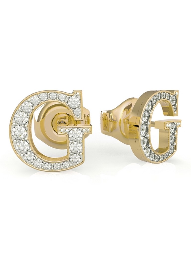 Orecchini a lobo GUESS con cristallo JUBE02170JWYGT-U