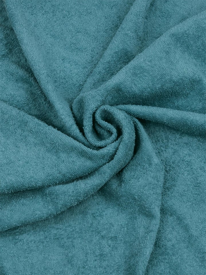 normani Badeponcho aus Bio-Baumwolle Sitra in Petrol günstig kaufen onesize