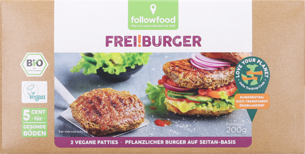 followfood Bio FREI!BURGER Vegan