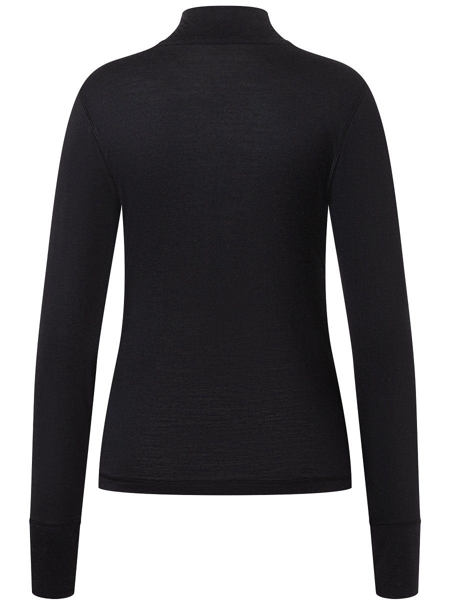 SUPER.NATURAL Funktionsshirt Merino Longsleeve W TUNDRA175 TURTLENECK funktioneller Merino-Materialmix