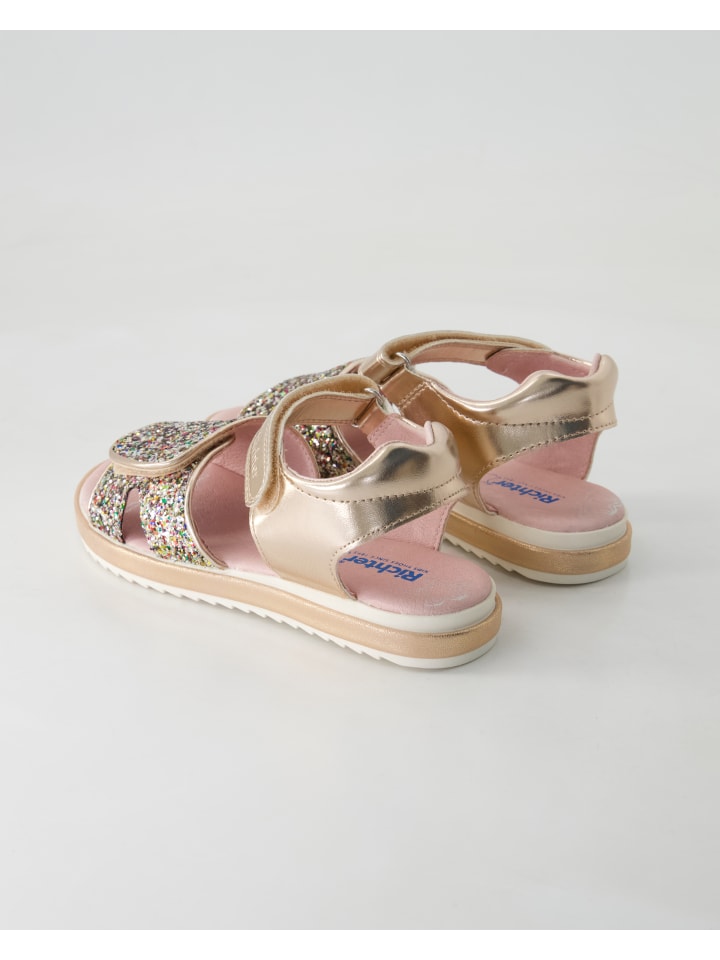 Richter Shoes Sandalen in Gold günstig kaufen
