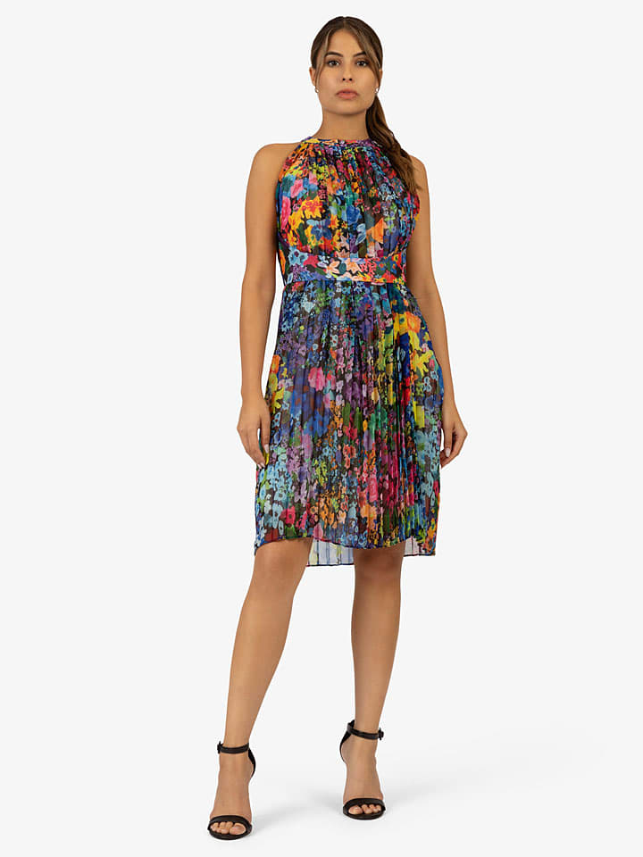 APART Plisseekleid in Bunt günstig kaufen