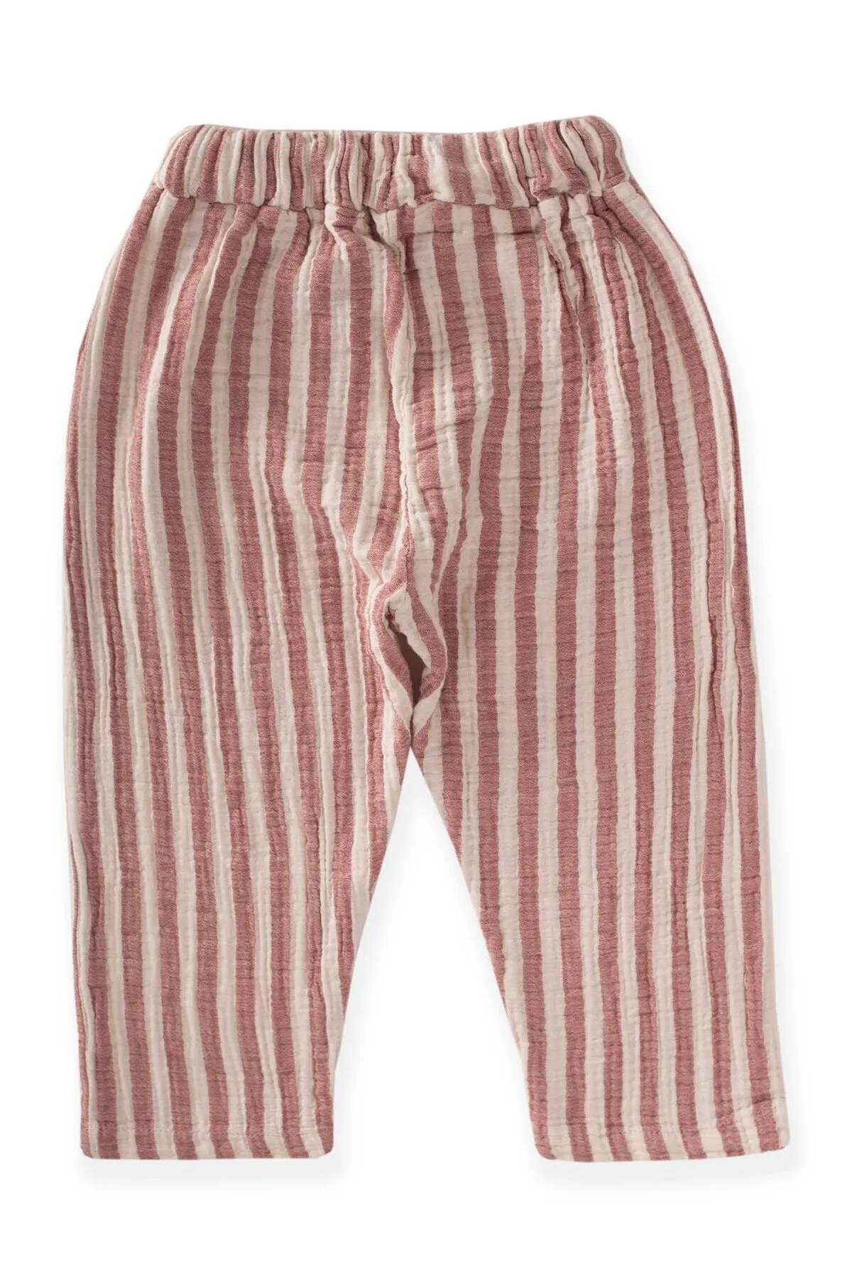 Cigit  Musselinhose 1–7 Jahre, rot gestreift