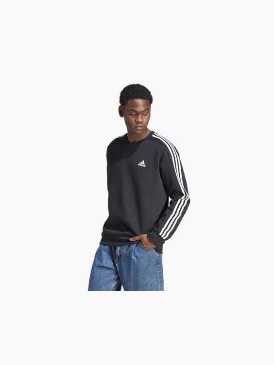 adidas 3 Streifen Fleece Essentials Sweatshirt