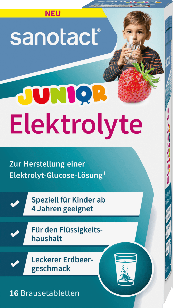 Elektrolyte Junior Brausetabletten 16 St, 65 g