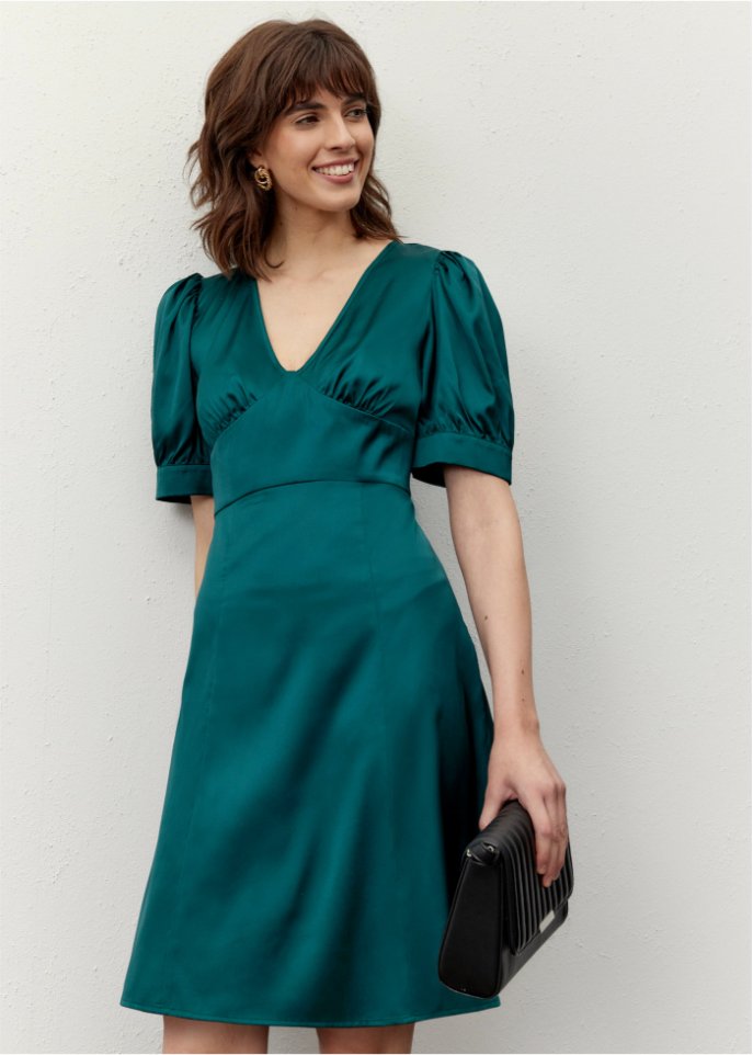Satin-Kleid