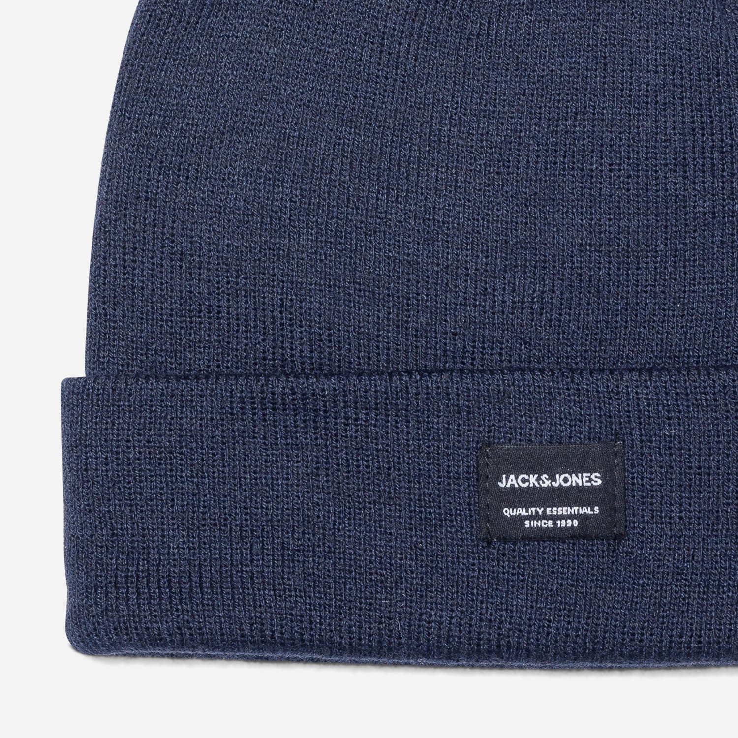 Bonnet JACK & JONES bleu marine en tricot