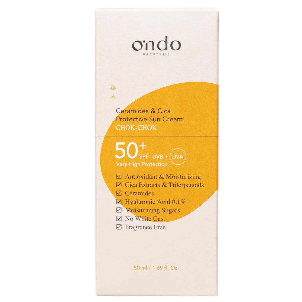 Ondo Ceramide & Cica Protective Sun Cream 50 ml