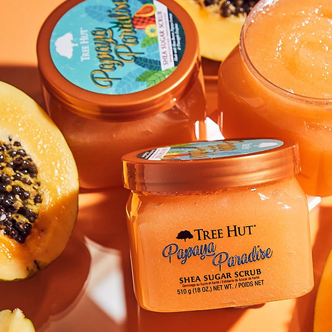 Shea Sugar Scrub Papaya Paradise