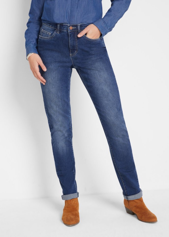 Komfort-Stretch-Jeans, Straight