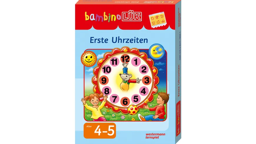 bambinoLÜK  Set Erste Uhrzeiten ab 4
